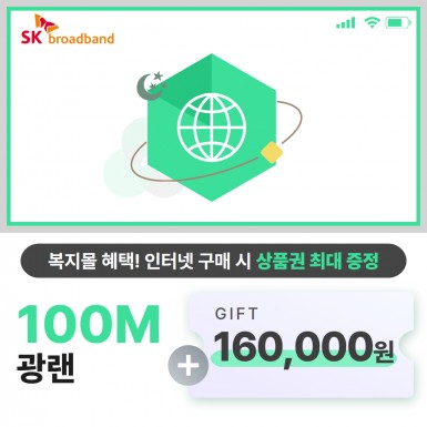 SK 인터넷 100M(광랜) 단품