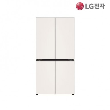 [LG][전국무료배송설치][24년]디오스 오브제컬렉션 더블매직스페이스 냉장고 817L 미스트(글라스) 베이지 [M875GBB231]