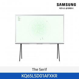 [삼성][65인치] Lifestyle The Serif QLED 4K TV 163cm 화이트 [KQ65LSD01AFXKR] 4월