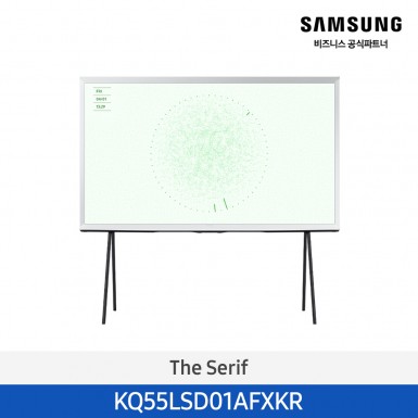 [삼성][55인치] Lifestyle The Serif QLED 4K TV 138cm 화이트 [KQ55LSD01AFXKR] 5월
