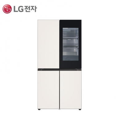★2025 NEW★[LG][전국무료배송설치] LG 디오스 오브제컬렉션 냉장고 Fit & Max (노크온) 613L 베이지 [M626GBB332S]
