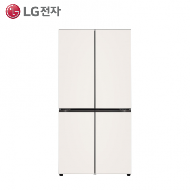 [LG][전국무료배송설치][에너지 소비 효율 1등급] LG 디오스 오브제컬렉션 매직스페이스 냉장고 870L 베이지  [H875GBB111]