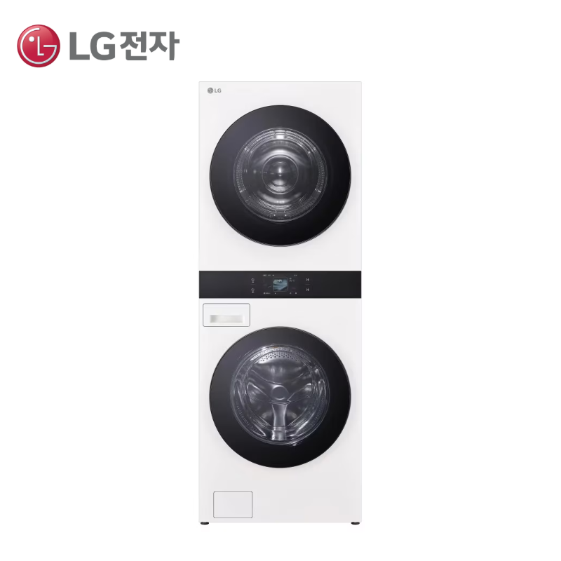★25년 NEW★[LG] 트롬 AI 오브제컬렉션 워시타워 1등급 세탁23+건조23kg 화이트  [WA2323IIAN]