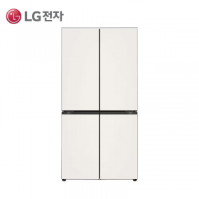 [LG] 디오스 AI 오브제컬렉션 STEM 베이직 냉장고 (매직스페이스) 854L 1등급 베이지 [M876GBB181]
